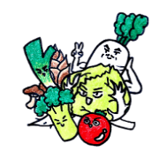 Vagetables sticker