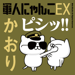"KAORI"name/Movie Military cat
