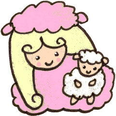 Pink Girl and The Sheep