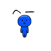 blueblue man"3"The Japanese version