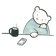A White Bear living in a human  world