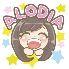 Alodia Official Stamp