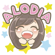 Alodia Official Sticker ver1