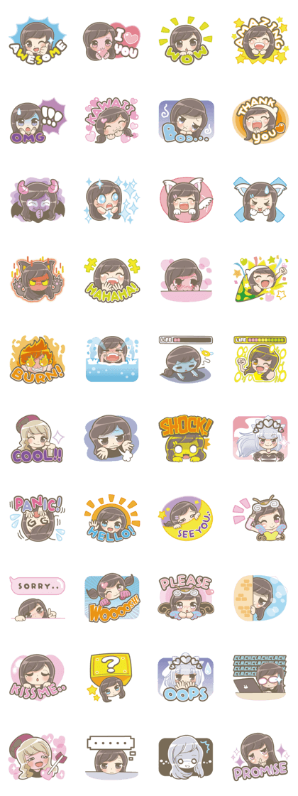 Alodia Official Sticker ver1