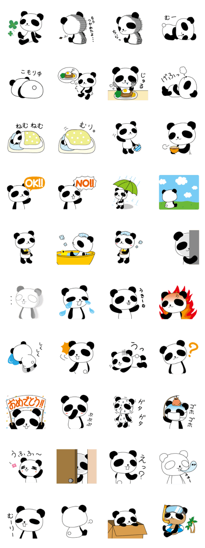 Panda Today's feeling