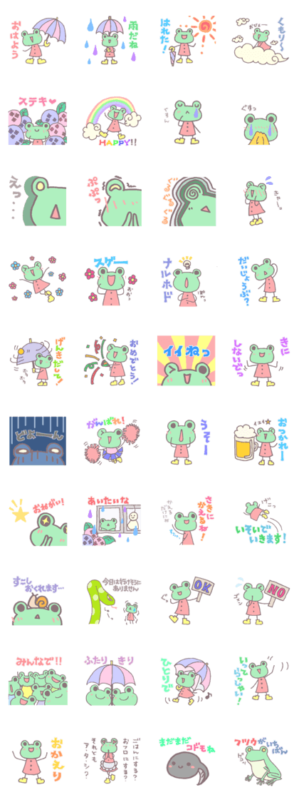 kawaii kaeru kawaii kaeru