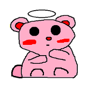 Pink Bear Angel