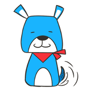Laika The Blue Dog