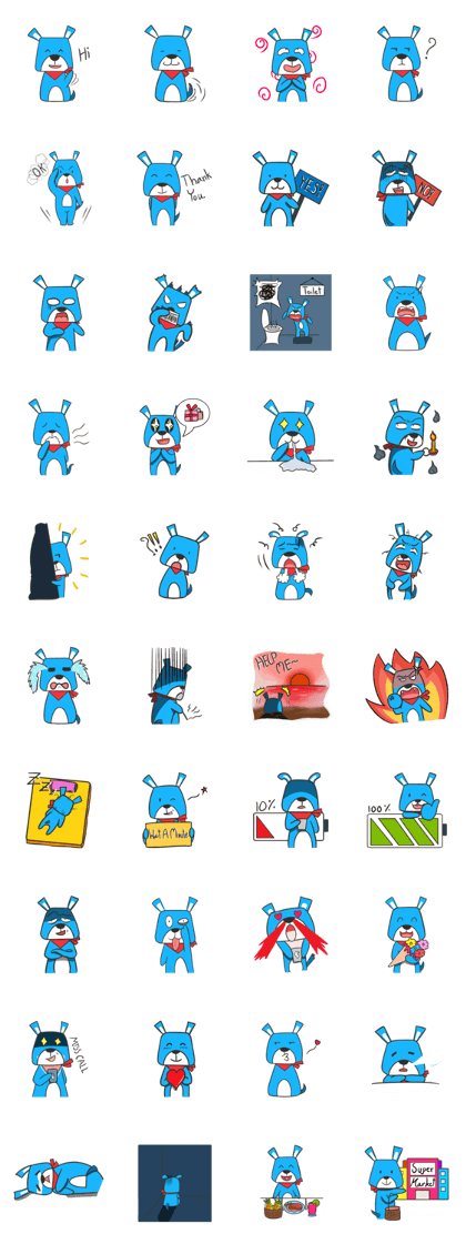 Laika The Blue Dog