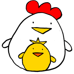 A chicken and the chick2
