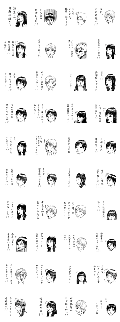 Minor response of Japanese