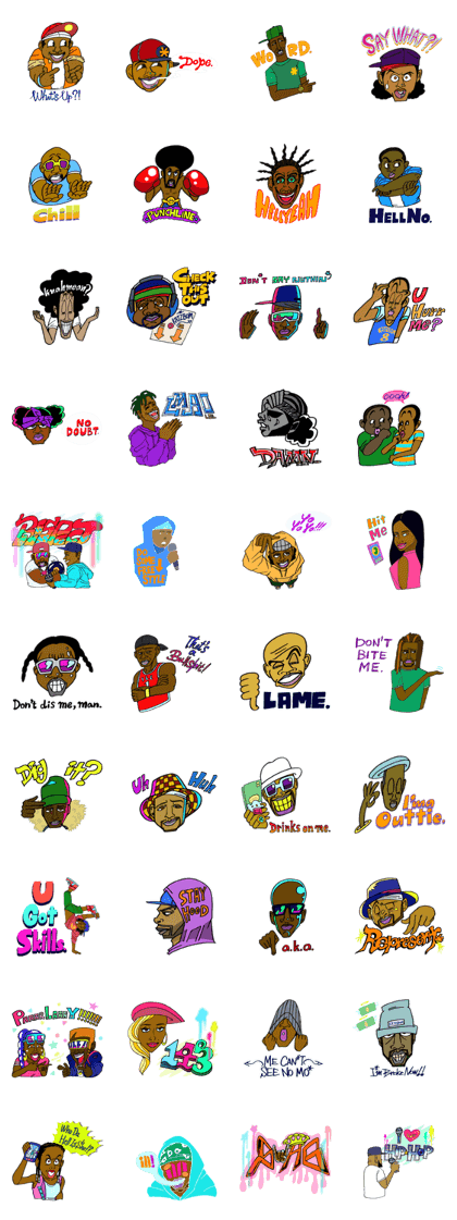Hip Hop, Rap, R&B Slangs