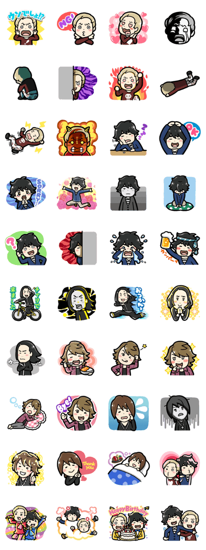 Onosaka&Konishi's O+K:2.5jigen Sticker