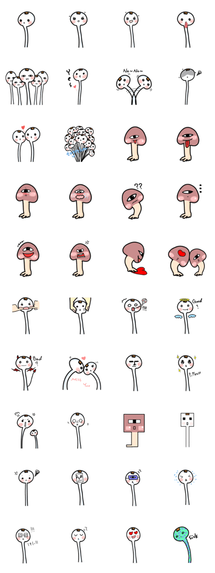They mushroom mushroom
