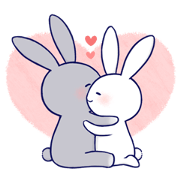 Lovey-dovey rabbit (English)
