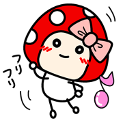 Mushroom Cute girl