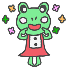 Frog girl