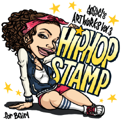 HIPHOPSticker for BGIRL -JP-