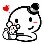 Mr. white and mouse 2