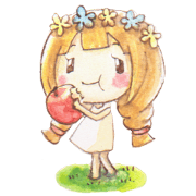 Tha little girl and the friends Tha little girl and the friends