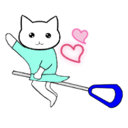 Cute lacrosse cat Cute lacrosse cat