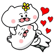 Matsukichi & Hanako~Love sticker~