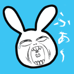 Bunny emoticons and faces