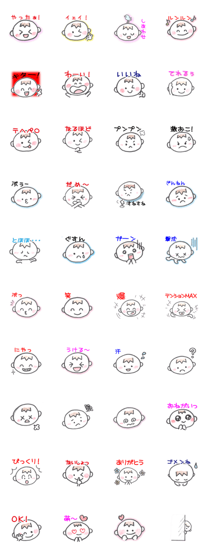Yu kkun's emotions (Japanese)