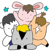 Horse in a swimsuit2