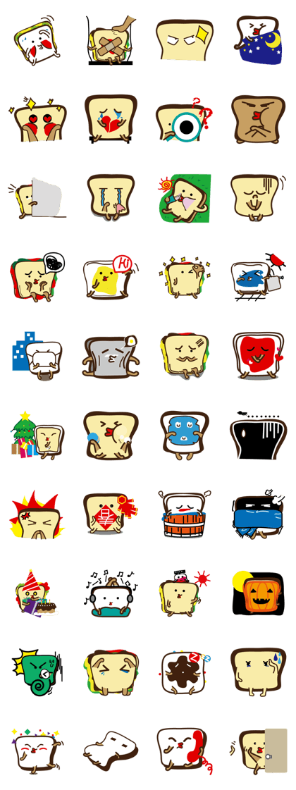 Genki full point - bread family