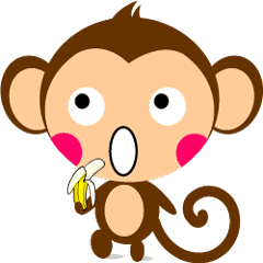 カワイイおさるさんのスタンプ Line スタンプ Line Store カワイイおさるさんのスタンプ Line スタンプ Line Store