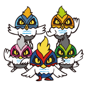 So Cool! Chicken Wrestler Stickers!
