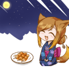 painter wolf stickers