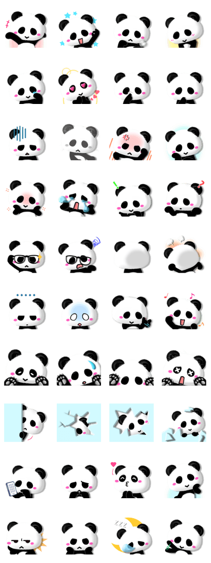 Realistic Panda