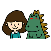 TINY & FRED the dinosaur