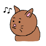 Dark brown cat