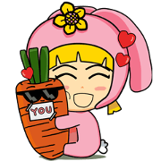 CUTE RABBIT "PINKO PINK"