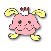 Macaroon rabbit sticker