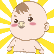 Baby Sticker and bear