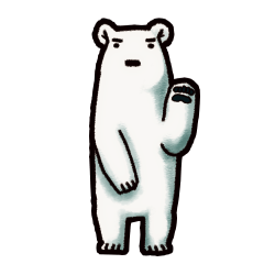 Ganbaresu of a Polar bear