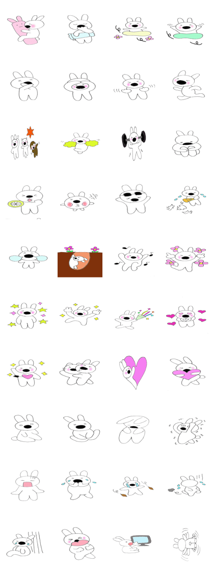 Nose big rabbit emotions