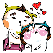 Jeo & Cathi Sweety Stickers