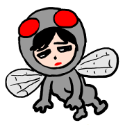 toilet and fly