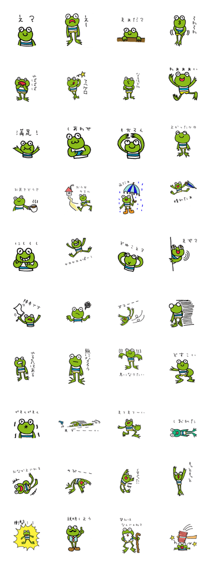 Talking frog