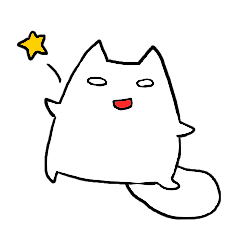 Daifuku mochi cat