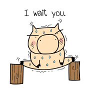 Pig says I fine, I love you! Pig says I fine, I love you!