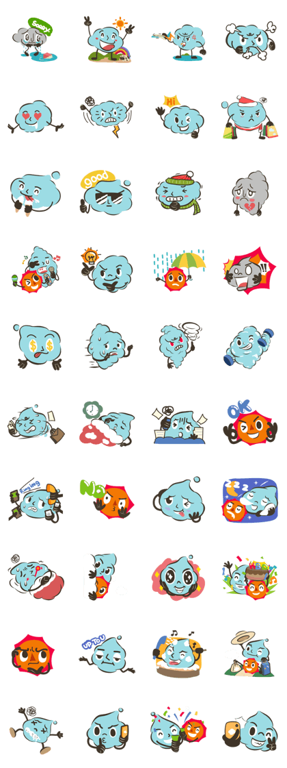 Mr.Cloudy&Friend Mr.Cloudy&Friend