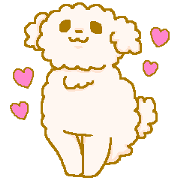 The relaxed sticker of "Komari" The relaxed sticker of "Komari"