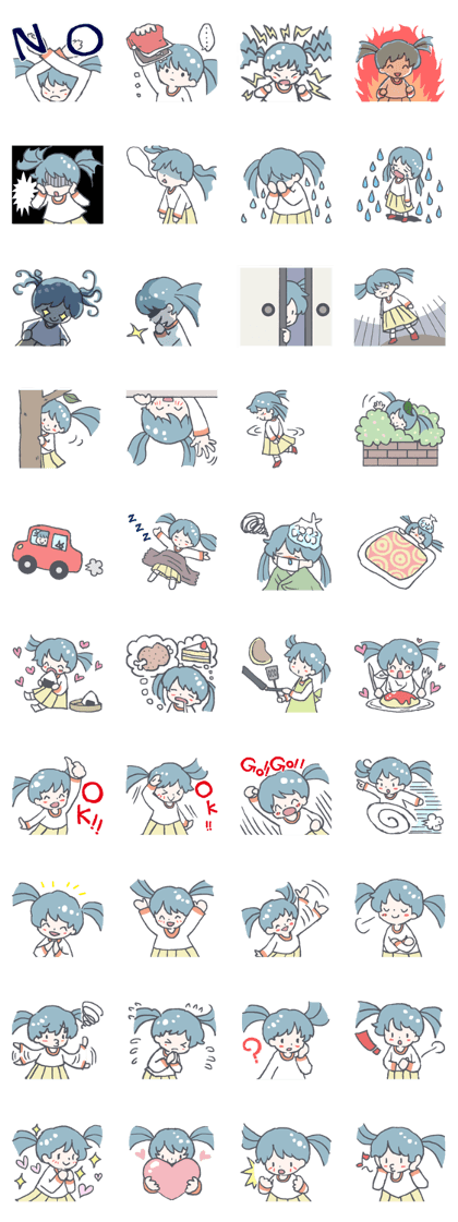 Sticker of the girl!