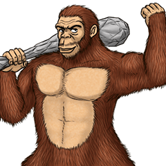 Australopithecus lie-in[JPN]